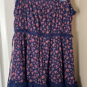 Justice girls size 14 Floral Dress